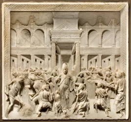 Nawa główna, Giovanni Antonio Amadeo 1481-84, Sant