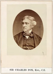 Charles Fox, inżynier, ok. 1860