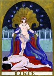 Zaklinaczka Circe, ok. 1900 r. (ilustracja)