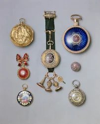 Kolekcja zegarków kieszonkowych Faberge