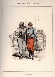 Komuna Paryska: kostium z UNE RECIRUE (15) w „” Les Communeux