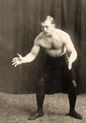 Duński zapaśnik Carl Nelson