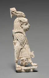 Tabliczka dekoracyjna: Skrzydlaty Sfinks, 900-800 pne