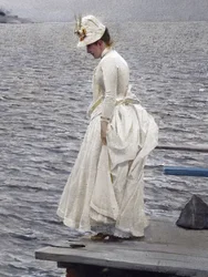 Szczegół: Letnie wakacje (1886, akwarela na papierze). Sztokholm, kolekcja prywatna. Anders Zorn (1860-1920)