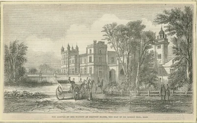 Drayton Bassett - "Drayton Manor" : drzeworyt i [?XIX w.]