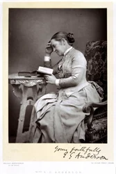 Elizabeth Garrett Anderson, lekarz, ok. 1880 r.