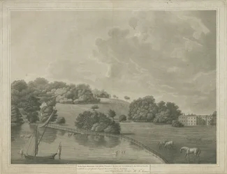 Enville Hall: grawerowanie akwatinty i [?XIX wiek]