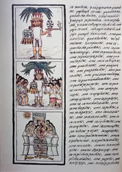 Festiwal Toxcatl i jego ofiara, Księga II kodeksu florenckiego, wersja dwujęzyczna w języku hiszpańskim i nahuatl, Ogólna historia rzeczy Nowej Hiszpanii (Historia general de las cosas de Nueva Espana), cywilizacja Azteków