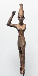 Figurka boga Baala, Megiddo, 1300-1200 pne