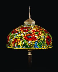 Lampa podłogowa, Tiffany Studios