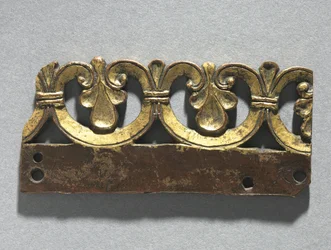 Fragment ozdobnego herbu z relikwiarza, ok. 1165-1180