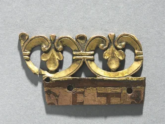 Fragment ozdobnego herbu z relikwiarza, ok. 1165-1180