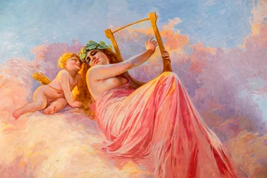 Fresk w Katanii, Sycylia, Włochy (zdjęcie)