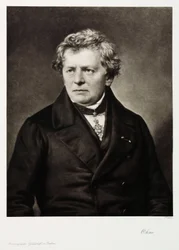 Georg Simon Ohm, niemiecki fizyk, ok. 1840