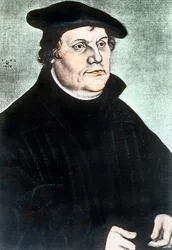 Niemiecki reformator religijny Marcin Luter