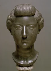 Głowa Liwii Drusilla (56 pne-29 ne) Roman, ok. 30 pne (bazalt)