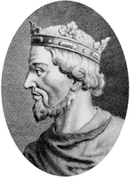 Henryk 1 król Francji (rycina)