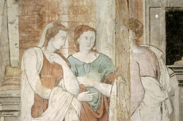 Mural Hill Hall, Kupidyn i Psyche