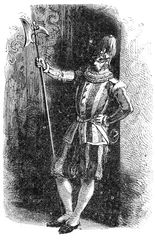 Historia starożytnego Rzymu. Historia Watykanu Szwajcarskiej Gwardii Papieża. Ryciny rzymskie z 1872 r