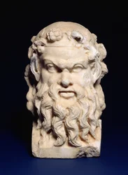 Janiform Herm Dionizosa, Roman