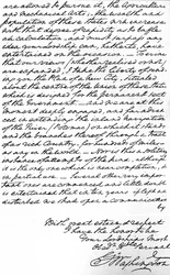 List Jerzego Waszyngtona do hrabiego Buchan określający zasady przyszłej amerykańskiej polityki zagranicznej, w tym pokoju, powszechnej przyjaźni i unikania angażowania się w politykę europejską, a także przesyłający plany budowy nowej stolicy