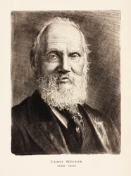 Lord Kelvin, szkocki inżynier, matematyk i fizyk, ok. 1900