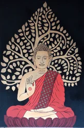 Medytujący Budda Paryż Francja