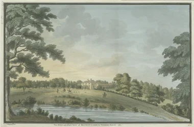 Needwood - Brickley Lodge: malowanie akwarelą, 1786