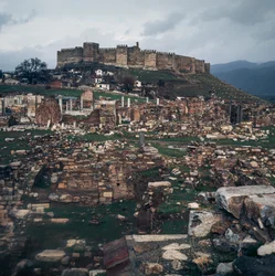 Osmański zamek Ayasuluk, Selcuk, prowincja Izmir, Turcja