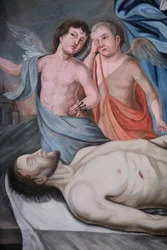 Kościół Matki Boskiej Wniebowziętej. Chrystus malujący Cordon France