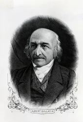 Portret Alberta Gallatina (1761-1849) (grafika)