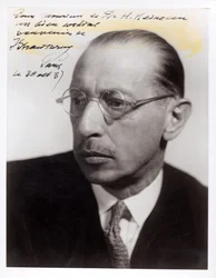 Portret Igora Strawińskiego