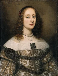 Portret kobiety (olej na płótnie)