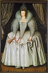 Portret damy, zidentyfikowanej jako Elizabeth Howard, ok. 1595-1605