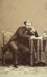 Portret słynnego francuskiego kompozytora Charlesa Gounoda