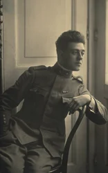 Portret prawnika Domenico Fiore w mundurze wojskowym