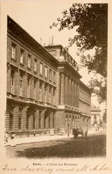 Pocztówka/Hotel des Monnins/Paryż/Seine/Ile de France/Francja