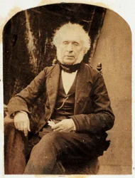 Sir David Brewster, szkocki fizyk, ok. 1860