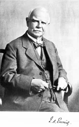 Sir James Alfred Ewing, inżynier i fizyk, ok. 1920