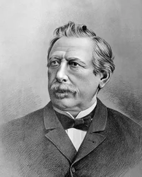 Szwajcaria Federalna Karl Schenk (zdjęcie czarno-białe)