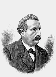 Szwajcaria Federalna Simeon Bavier (zdjęcie czarno-białe)