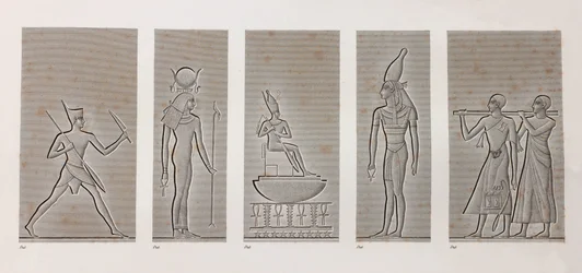 Teby, Karnak, z bliska