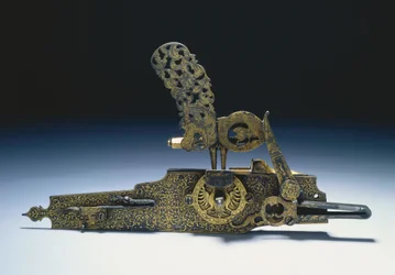 Zamek kołowy z karabinu myśliwskiego, ok. 1660-1720