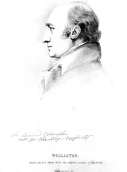 William Hyde Wollaston, angielski chemik i metalurg, ok. 1810 r.