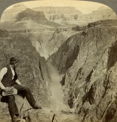 Rzeka Kolorado, Wielki Kanion, Arizona, USA.