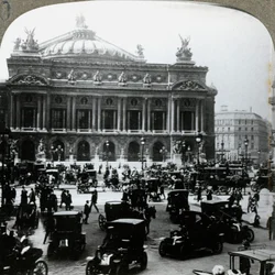Wielka Opera, Paryż, ok. 1900.