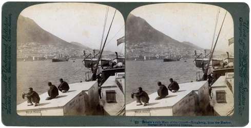 Hongkong z portu, 1901