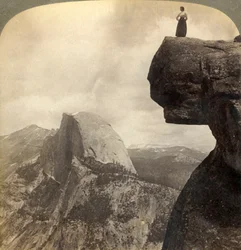 Najwspanialsza sceneria z widokiem na naturę — z Glacier Point N.E. Dolina Yosemite, Kalifornia, 1902 r.