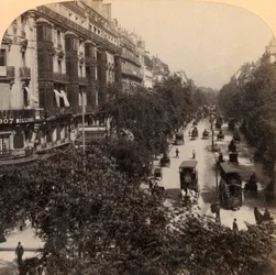Wielki Bulwar, Paryż, Francja, 1894.
