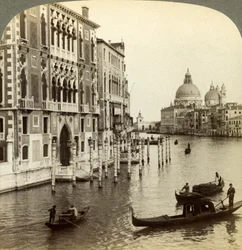 Canal Grande, Wenecja, Włochy.
